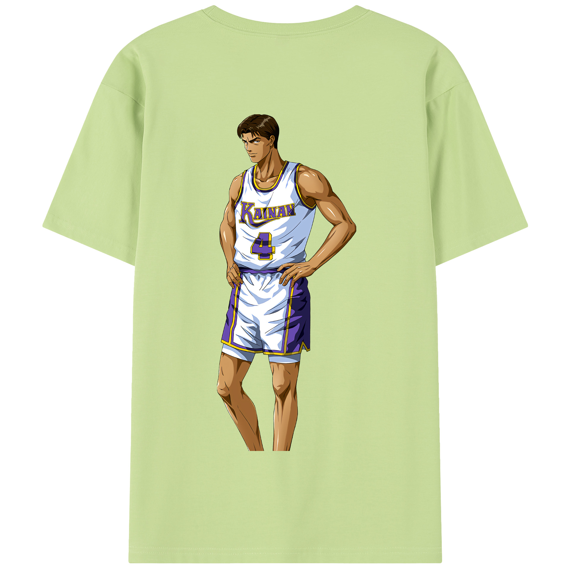 （画像用） SLAM DUNK／スラムダンク 綿100％半袖Tシャツ（背面プリント）